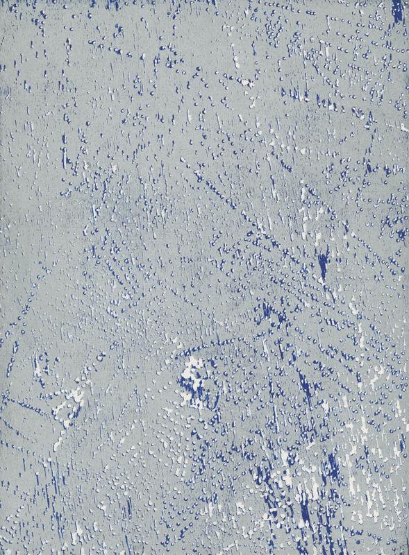 Métallique II, xylographie, 29.2x39.4cm, 2024